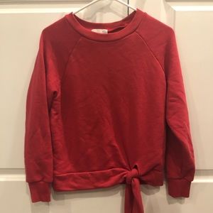 Nordstrom Red Crewneck